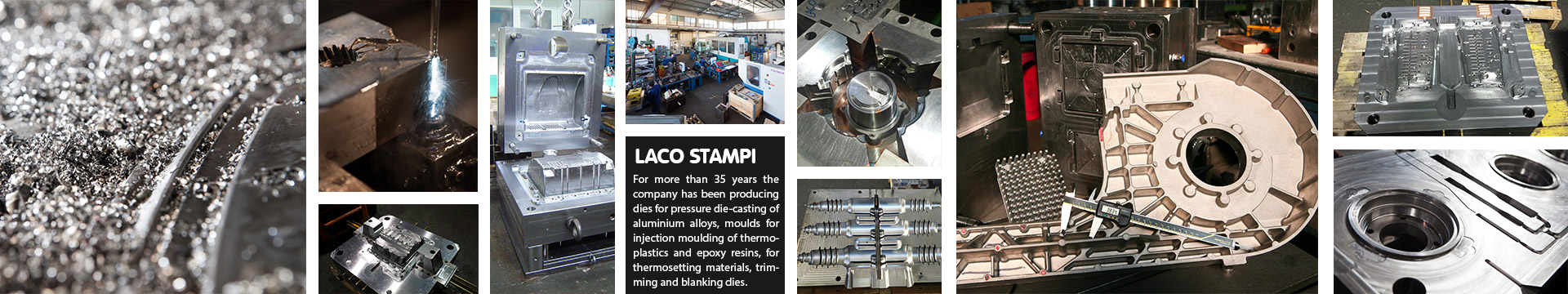 Laco Stampi | Dies for pressure die-casting, moulds for epoxy resins and thermoplastics | Bergamo